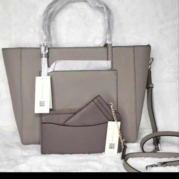 Tory Burch 3 PCS SET designer purse bag tote satchel wallet ++ NWT - Picture 6 of 14